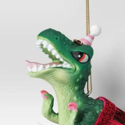 Christmas Tinsel Skirt Dino Ornament - Wondershop™ -Old World Christmas GUEST 798beeeb b7d1 4194 bcc8 a12c2b67c4a9