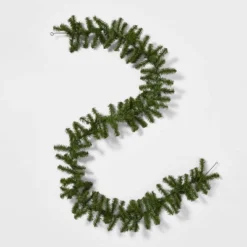 9' Pre-Lit Artificial Pine Bough Christmas Garland Green With Clear Lights - Wondershop™ 5 9' Pre-Lit Artificial Pine Bough Christmas Garland Green With Clear Lights - Wondershop™ -Old World Christmas GUEST 7d9092a8 da23 4ec1 a1ab 1c5ed9ce48c1