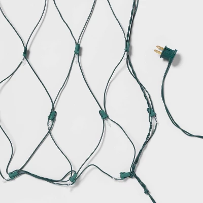 150ct 4'x6' Incandescent Mini Christmas Net Lights With Green Wire - Wondershop™ 5 150ct 4'x6' Incandescent Mini Christmas Net Lights With Green Wire - Wondershop™ - Image 3