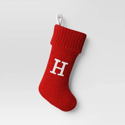 Knit Monogram Christmas Stocking Red - Wondershop™ 12 Knit Monogram Christmas Stocking Red - Wondershop™ - Image 10