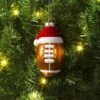 Christmas Glass Football With Santa Hat Ornament - Wondershop™ 1 Christmas Glass Football With Santa Hat Ornament - Wondershop™ -Old World Christmas GUEST 82e55e24 9f8f 4505 b89a c7ec3fb06dad