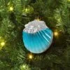 4.25" Christmas Plastic Scallop Ornament Aqua - Wondershop™ 2 4.25" Christmas Plastic Scallop Ornament Aqua - Wondershop™ -Old World Christmas GUEST 83ebfdad b83f 4860 ac85 b55cd885647b