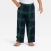 Toddler Plaid Microfleece Holiday Matching Family Pajama Pants - Wondershop™ Navy Blue -Old World Christmas GUEST 8466c8d0 d372 46b1 951f 3eed99589fa8