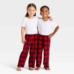 Toddler Plaid Microfleece Holiday Matching Family Pajama Pants - Wondershop™ Red/Black -Old World Christmas GUEST 8cae2e21 9fbe 4068 9053 ee2fe07d0b2b