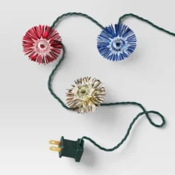 20ct Christmas Tinsel Lights Multi-Colored With Green Wire - Wondershop™ 7 20ct Christmas Tinsel Lights Multi-Colored With Green Wire - Wondershop™ -Old World Christmas GUEST 8d384117 d671 40e6 bbe0 f0138d667495