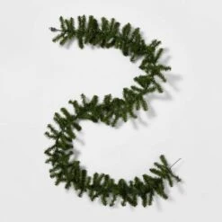 9' Pre-Lit Artificial Pine Christmas Garland Green With Multicolor Lights - Wondershop™ -Old World Christmas GUEST 8db7394a 53f6 4a6e a031 dc985f359158