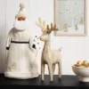 22.5" Fabric Santa Sculpture With Bell Wreath - Wondershop™ White -Old World Christmas GUEST 9370fc2c 4dc1 4454 a6b6 387873b627c1