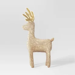18" Sequined Fabric Deer Animal Sculpture - Wondershop™ Gold -Old World Christmas GUEST 9482d59d ee38 4944 a5c1 8f118a9f791d