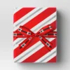 30” 90 Sq Ft Christmas Roll Wrap Red/White/Silver Diagonal Stripes - Wondershop™ -Old World Christmas GUEST 951e99cc 381e 44fd 8efa c7d79314bed3