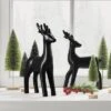 Ceramic Walking Deer Christmas Animal Figurine - Wondershop™ Black: Indoor Holiday Decor, 9.75" Tall -Old World Christmas GUEST 953eade1 f873 4f2a 8b85 9d57c3552223