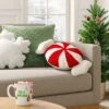 28" Christmas Peppermint Shaped Pillow Red/White - Wondershop™ -Old World Christmas GUEST 9a19a404 fe38 40ae 9174 197a5d73d1cf