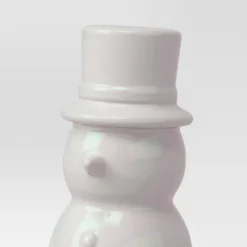 7" Christmas Ceramic Iridescent Snowman Figurine - Wondershop™ 7 7" Christmas Ceramic Iridescent Snowman Figurine - Wondershop™ -Old World Christmas GUEST 9aa77c66 04cb 408d 86ac 4ab71802d7a7
