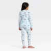 Kids' "Tis The Ski-son!" Cozy Knit Long Sleeve Shirt And Pants Holiday Matching Family Pajama Set - Wondershop™ Blue -Old World Christmas GUEST 9cddedb9 30a6 44b7 938d f152a94969f4