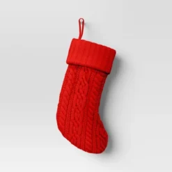 20" Cable Knit Christmas Stocking - Wondershop™ -Old World Christmas GUEST a02fb126 6168 4ea1 9796 997ed9a787fa