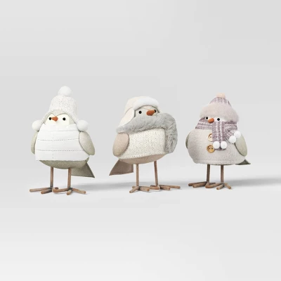 3pk Christmas Featherly Friends Decor - Wondershop™ 8 3pk Christmas Featherly Friends Decor - Wondershop™ - Image 6