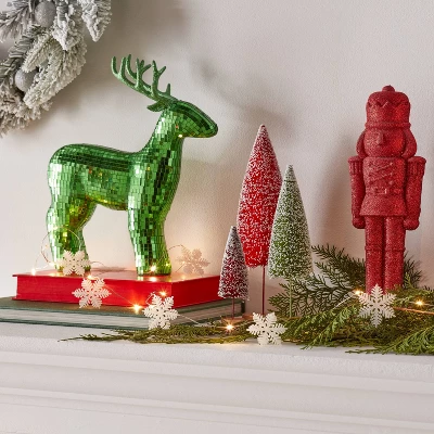 30ct LED Dewdrop With Glittered Snowflakes Christmas Indoor Novelty String Lights Warm White With Silver Wire - Wondershop™ 3 30ct LED Dewdrop With Glittered Snowflakes Christmas Indoor Novelty String Lights Warm White With Silver Wire - Wondershop™