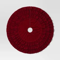 48" Velvet Tree Skirt With 3 Layers Of Ruffles - Wondershop™ -Old World Christmas GUEST a664b47b fdf8 49cc b448 ac2027232ffc