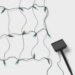 3'x4' 50ct Solar LED Christmas Net Lights With Green Wire - Wondershop™ 9 3'x4' 50ct Solar LED Christmas Net Lights With Green Wire - Wondershop™ -Old World Christmas GUEST a84aa275 7559 401f be39 662c125dbb5b