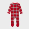 Baby Plaid Ribbed Holiday Matching Family Footed Pajamas - Wondershop™ Red 2 Baby Plaid Ribbed Holiday Matching Family Footed Pajamas - Wondershop™ Red -Old World Christmas GUEST abee46c0 1aaa 4aaf 9e3e 0313092d9f19