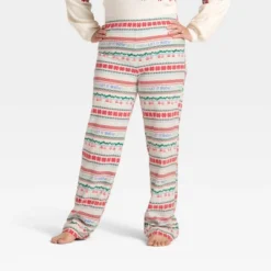 Women's "Let It Snow" Fair Isle Microfleece Holiday Matching Family Pajama Pants - Wondershop™ Cream 10 Women's "Let It Snow" Fair Isle Microfleece Holiday Matching Family Pajama Pants - Wondershop™ Cream -Old World Christmas GUEST ae36d053 1eb3 493f b1a1 3a5d4aa89b28
