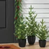 Pre-lit Potted Balsam Fir Mini Artificial Christmas Tree Set Warm White Lights - Wondershop™ -Old World Christmas GUEST af46b757 b950 4a1d ad17 04fdeb7728bd