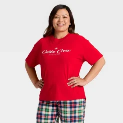 Women's "Cabin Crew" Short Sleeve Holiday Matching Family Pajama Shirt - Wondershop™ Red 10 Women's "Cabin Crew" Short Sleeve Holiday Matching Family Pajama Shirt - Wondershop™ Red -Old World Christmas GUEST b00148f9 47dc 4037 9285 ee371d383739