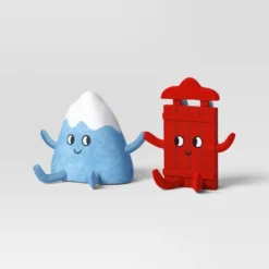 Christmas Felt Duo Figural Mountain And Sled - Wondershop™ -Old World Christmas GUEST b1599f92 d50b 42da a23f bda17ff021fb