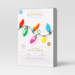 25ct LED C9 Classic Glow Indoor Outdoor Christmas String Lights With Green Wire - Wondershop™ -Old World Christmas GUEST b20ade25 9d0e 4c2f b8ab 037475735cbe