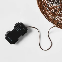 Battery Operated Brown Faux Rattan Sphere Fairy String Lights Warm White With Brown Wire - Wondershop™ 10 Battery Operated Brown Faux Rattan Sphere Fairy String Lights Warm White With Brown Wire - Wondershop™ -Old World Christmas GUEST b5f6d835 3e6c 4ba8 b25a c46815fe8053