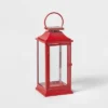 17" Decorative Metal Christmas Lantern Red - Wondershop™ -Old World Christmas GUEST ba9afd48 15bf 4109 ad74 bcbd838a694e