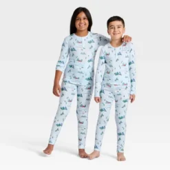 Kids' "Tis The Ski-son!" Cozy Knit Long Sleeve Shirt And Pants Holiday Matching Family Pajama Set - Wondershop™ Blue 11 Kids' "Tis The Ski-son!" Cozy Knit Long Sleeve Shirt And Pants Holiday Matching Family Pajama Set - Wondershop™ Blue -Old World Christmas GUEST bac4f86a c123 4a1e 9b07 ac31402aa9d9