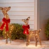 LED Faux Rattan Fawn With Red Bow Christmas Novelty Sculpture Light - Wondershop™ 1 LED Faux Rattan Fawn With Red Bow Christmas Novelty Sculpture Light - Wondershop™ -Old World Christmas GUEST bba1379c d24c 40f6 8538 5ec89b0c4dca