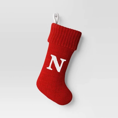 Knit Monogram Christmas Stocking Red - Wondershop™ 18 Knit Monogram Christmas Stocking Red - Wondershop™ - Image 16