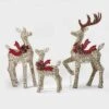 3pk Deer Family Christmas Novelty Sculpture Light - Wondershop™ -Old World Christmas GUEST c8400015 629d 4be6 8416 2b9614718243