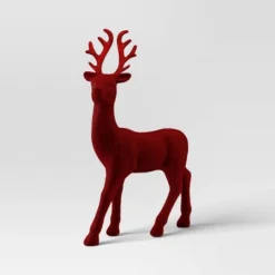 12" Christmas Flocked Standing Deer Decor - Wondershop™ -Old World Christmas GUEST cb68b72d f64b 466c 979a 4e597701f31f