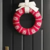 16" Knit Fair Isle Christmas Decorative Wreath Red/White - Wondershop™ -Old World Christmas GUEST cc65eea9 4c57 44a7 9696 7e67b2492585