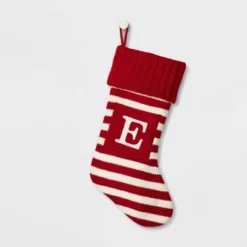 Knit Striped Monogram Christmas Stocking - Wondershop™ -Old World Christmas GUEST d4f9f1c3 f43d 48e9 a7b8 730804f5931d