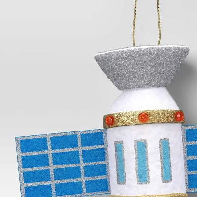 Christmas Fabric Satellite Ornament - Wondershop™ 4 Christmas Fabric Satellite Ornament - Wondershop™ - Image 2