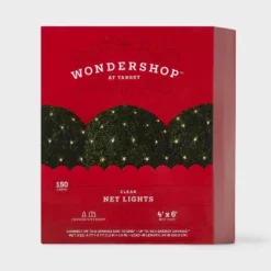 150ct 4'x6' Incandescent Mini Christmas Net Lights With Green Wire - Wondershop™ 11 150ct 4'x6' Incandescent Mini Christmas Net Lights With Green Wire - Wondershop™ -Old World Christmas GUEST d779278f 4899 456b 9750 55fd538be613
