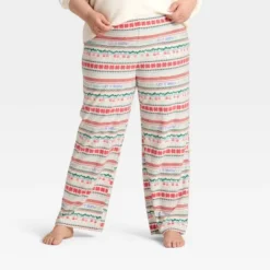 Women's "Let It Snow" Fair Isle Microfleece Holiday Matching Family Pajama Pants - Wondershop™ Cream 11 Women's "Let It Snow" Fair Isle Microfleece Holiday Matching Family Pajama Pants - Wondershop™ Cream -Old World Christmas GUEST dbe3a0d7 aa19 4b15 8ec3 d3d443c59038