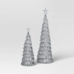 2pk Christmas 18" And 12" Tinsel Trees - Wondershop™ -Old World Christmas GUEST dbfd5e77 23ae 4173 96dd 8cba05960e13