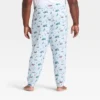 Men's "Tis The Ski-son!" Cozy Knit Holiday Matching Family Pajama Pants - Wondershop™ Blue -Old World Christmas GUEST e47ea464 3392 4caa a35c 64a9d8607f22
