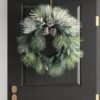 28" Flocked Cedar With Pinecones Artificial Christmas Wreath Green/White - Wondershop™ -Old World Christmas GUEST e4bb9d10 caeb 4c26 8312 ef257e9b173a
