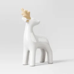 3ct Christmas Ceramic Deer Decor Set White- Wondershop™ -Old World Christmas GUEST e51a128e 3d04 445b 964a c1243d65e721