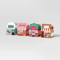 4ct Christmas Gift Boxes Holiday Shoppes - Wondershop™ -Old World Christmas GUEST e64f9a6a 533e 42b9 86e2 c9662f8a1cc1