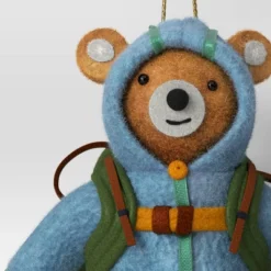 Christmas Fabric Camping Bear Ornament - Wondershop™ -Old World Christmas GUEST e773f92f 0d5c 49e7 a178 ae1b0c202078