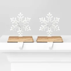 2pk Christmas Lit Snowflake Stocking Holder - Wondershop™ 7 2pk Christmas Lit Snowflake Stocking Holder - Wondershop™ -Old World Christmas GUEST e884bcc4 6380 4a67 bc1d 793f129ce368