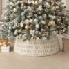 26" Woven Rope With Metallic Accent Christmas Tree Collar White/Gold - Wondershop™ -Old World Christmas GUEST e9e04361 3cfe 4b83 b929 2ae55e9234d0