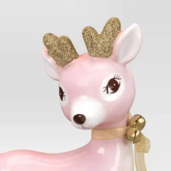 Christmas Ceramic Standing Pink Deer Decor - Wondershop™ -Old World Christmas GUEST ea35655e 7974 4b6f 94b8 5316bacb6cf9