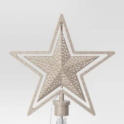 Christmas Lit Auto Rotating Star Tree Topper 5 Point Gold - Wondershop™ 7 Christmas Lit Auto Rotating Star Tree Topper 5 Point Gold - Wondershop™ -Old World Christmas GUEST eab8f2d3 0369 4671 9bbc 92d1ca8bea95